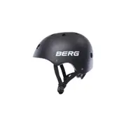 Berg Plastic/Foam Safety Helmet Medium Kids 54-57cm - Black