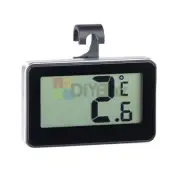 Refrigerator Freezer Thermometer Fridge Waterproof LCD Wireless Hanging Hook