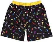 [Airin] ] Bandai Pikmin 572 Boys Surf Pants, Swimsuit, Total Pattern (43.3 inches / 120/130 cm) (Blue/