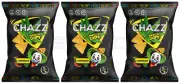 3 CHAZZ CANNABIS & CHALAPA Pepper Flavor Tortilla Chips Crisps Snacks 100g 3.5oz