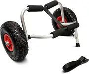 ABN Universal Kayak Carrier – Trolley for Carrying Kayaks, Canoes, Paddleboards, Float Mats, and Jon Boats