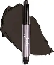 [Julep] Crème-to-Powder Eyeshadow Stick (Charcoal Matte) - Long-Lasting, Waterproof Eye Shadow - Blendable, Crease-Proof Eye Shadow Stick with Built-In Smudger
