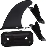 Board 3 Piece Paddleboard Fins Rear Rudder Kayak Skeg Made of PVC Easy to Install Store