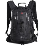 Swisswin Swiss waterproof 15.6" laptop Backpack School backpack Travel Backpack SW9972 Black