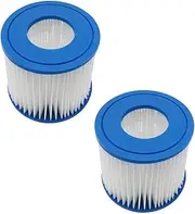 [WuYan] Replacement Filter Cartridge Compatible with BestWay Ⅰ 58381 Filter Pump, 2 Pack Swimming Pool Filters Hot Tub Filters