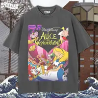 在飛比找蝦皮購物優惠-Alice IN WONDERLAND 超大 T 恤 ALI