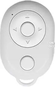 Phone Scroller Remote,Wireless Camera Remote Shutter - Mini Wireless Camcorder Button for Ebooks Reading Smartphones Recording Video Photo