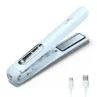 Cordless Hair Straightener, Portable Flat Iron and Curler 2 in 1, Fast Heat, ...