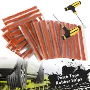 65Pcs Heavy Duty Car Van Tire Puncture Tyre Wheel Plug Repair Mending Strips Kit