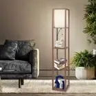 Emitto LED Floor Lamp with Storage Shelf 3 Tier Standing Reading Corner Light