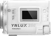 YNLUX200 Bi-Color Handheld LED Video Light 200W High Power Photography Light 2600K-6500K Dimmable with COB Bead 12 Scene Effects 2.4G Wireless System Support BT Connection for Live GTRH