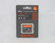 SanDisk Ultra CompactFlash 8 GB Memory Card 30MB/s (SDCFH-008G-U46)