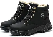 [Dressnu] Construction Shoes Labor Insurance Anti-Smash wear Steel Head Work Shoes