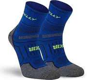 [Hilly] Unisex Twin Skin - Anklet - Med Running Socks