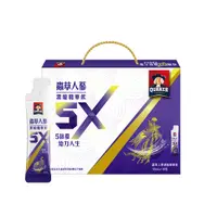 在飛比找PChome24h購物優惠-桂格5X蟲草人蔘濃縮精華飲(15ml×16入)x6