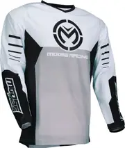 Moose Offroad Qualifier S25, jersey , color: Black/Grey/White , size: XXL