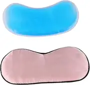 Silk Eye Mask for Sleeping Shading Eyepatch with Comfortable Head Strap for Travel and Home Use Deep Sleep Lovers Pink