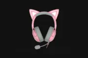 Razer Kraken Kitty V2-USB Headset with RGB Kitty Ears-Quartz Edition-FRML Packag