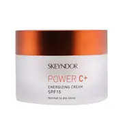SKEYNDOR - Power C+ Energizing Cream SPF 15 - 3% Vit. C Deriv. (For Normal To Dry Skin)