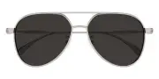 Alexander McQueen AM0373S Sunglasses Gunmetal Gray 59mm New 100% Authentic