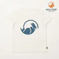 在飛比找momo購物網優惠-【Hilltop 山頂鳥】童款吸濕快乾抗UV彈性Polygi