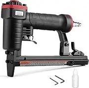 3PLUS HT5014SP Pneumatic 20 Gauge Stapler, T50 upholstery stapler, 1/4-Inch to 9/16-Inch