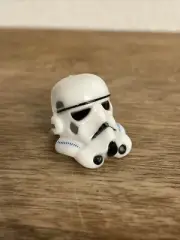 Storm Trooper Mask Head Star Wars Plastic White & Black Ring Size 5-6