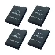 4x Battery Replacement for Sony Lite, PSP 2th, PSP-2000 PSP-3000, PSP-3004, Silm