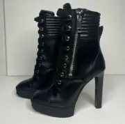 DKNY Steffi Black Stiletto/Platform Booties- Women’s 6.5M-New in Box