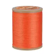 0.45mm Leather Sewing Waxed Thread, 219 Yards / 200m, Polyester Cord, Orange
