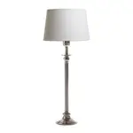[Florabelle Living] Chelsea Table Lamp Base Antique Silver - Base Only