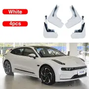 Car Fender For Zeekr 001 Accessories 2021~2024 2023 2022 Front Rear MudFlaps Spray Baking Paint Mudguards Mud Guard Splash Flaps White