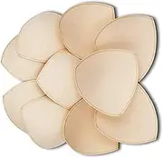 [TOYSS] Bra Pads Inserts,5 Pairs Women's Triangle Bra Pads Inserts Removable Push Up Sports Bra Cups Replacements,Women's Push Up Bra Inserts,Removable Bra Pads Inserts Women's Comfy Sports Cups Bra Insert