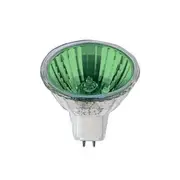 MR16 Halogen Globe 50W 12V Green - MR16GREENC