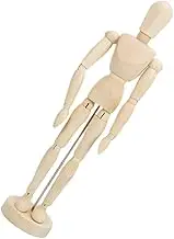 Wooden Puppet Ornament Movable Joint Puppet Model for Art Decoration Wooden Crafts Figure for Home Office Essential Sketching Drawing Accessory