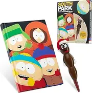 South Park and Mr Hankey A5 Notebook and Pen Stationery Set - Gifts for Men