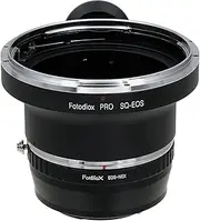 Fotodiox Pro Combo Lens Mount Adapter - Bronica SQ Mount Lens and Canon EOS (EF/EF-S) D/SLR Lenses to Sony Alpha E-Mount Mirrorless Camera Body