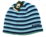 Skullcandy Hyperion Audio Speaker Beanie Hat Blue Stripe Brand New