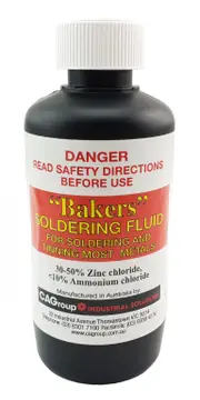 Bakers Soldering Fluid Solder Flux 250ml 00173