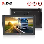 XGODY 9'' Large TouchScreen Truck GPS Navigation 8GB World Map Updates POIs 2024
