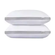 2 Pack Gioia Casa Luxury Bamboo Cooling Plush Down-Like Pillows