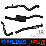 3" FULL EXHAUST CAT W MUFFLER SUITS GU 3L NISSAN PATROL LEAF SPRING UTE