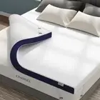 3 Inch Full Size Gel Memory Foam Mattress Topper with Ice Silk Touch Cover, H...