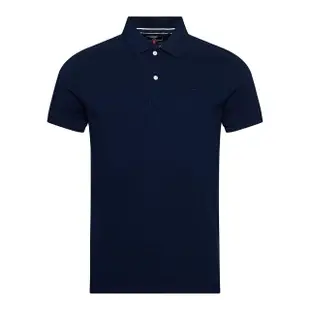 【Superdry】男裝 短袖POLO衫 VTG PIQUE RELAX POLO(藍)