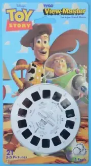 Disney’s TOY STORY PIXAR Viewmaster View-master TYCO 3 reels MOC