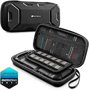 Mumba Carrying Case for Nintendo Switch 2 2025, [Plus Version] Portable Protective Travel Carry Handbag Pouch for Blade/Titan Case [Large Capacity] (Black)