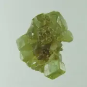 green Demantoid Garnet crystal, cluster specimen, Madagascar, 9.05 cts #40