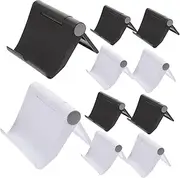 HEATSHAKING 10Pcs Adjustable Portable Phone Stand Desktop Holder for Tablets Smartphones Under Durable Support Rack for Comfortable Viewing Anywhere