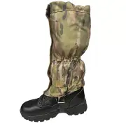 TAS Heavy Duty 900D PU Fabric 3/4 Gaiter Hiking,Hunting,Camping AMC CAMO