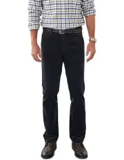 [Gazman] Stretch Cord Pant in Charcoal